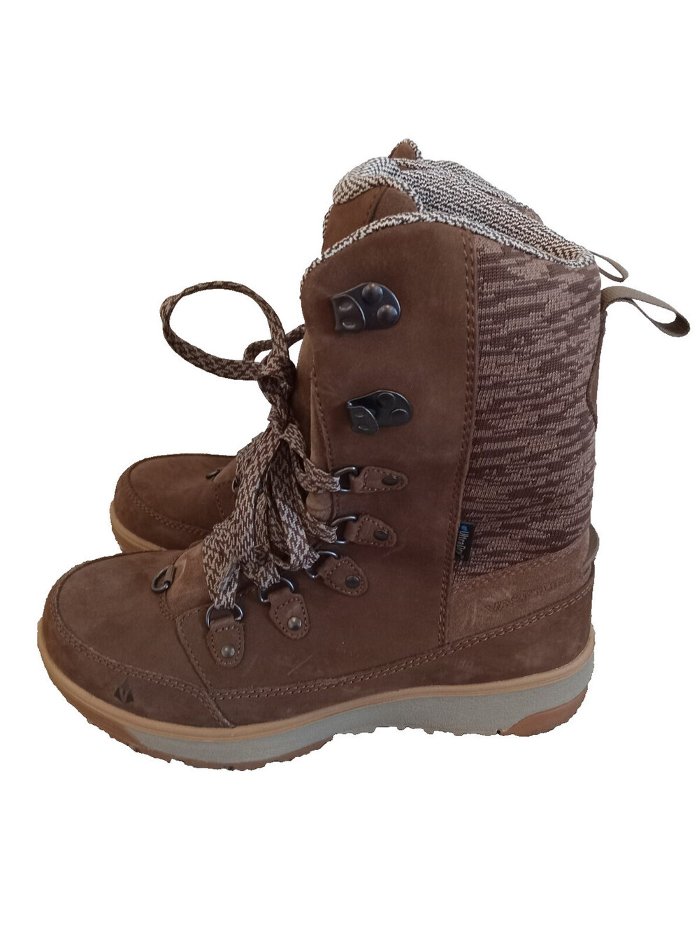 Vasque Laplander UltraDry Boots Womens Size 8 M Brown Waterproof Leather Hiking